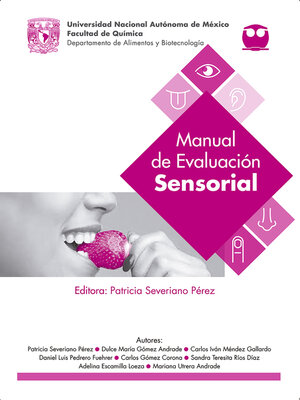cover image of Manual de evaluación sensorial